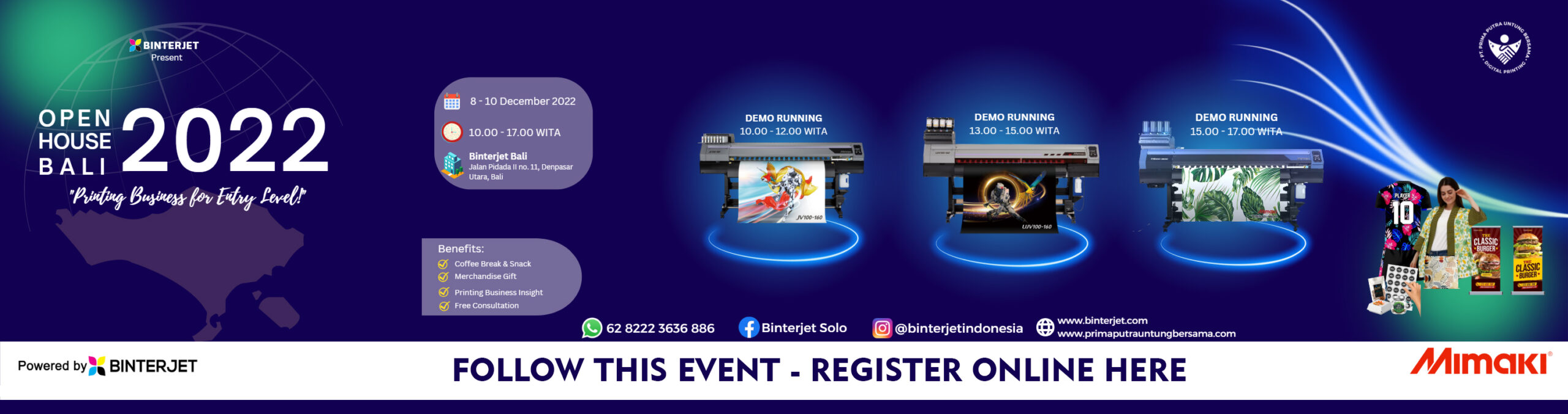 registrasi online binterjet event