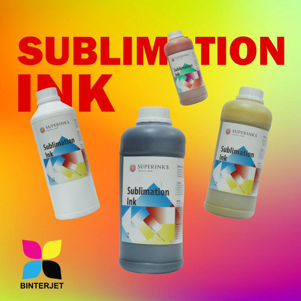 sublimation ink binterjet